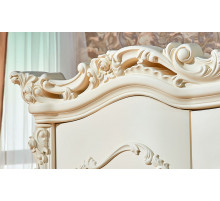 Шкаф 3-х дверный Элиза Люкс (крем)