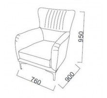 Кресло Carlino(Карлино) CARL-04