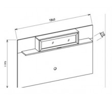 Стенка под ТВ Палвин PALV-15а Стенка под ТВ Палвин PALV-15а