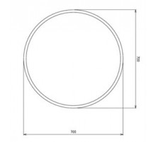 Зеркало для туалетного столика Палвин PALV-24 Зеркало для туалетного столика Палвин PALV-24