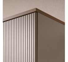 Трехстворчатый шкаф для одежды Мадрид (Кашемир эмаль) Трехстворчатый шкаф для одежды Мадрид (Кашемир эмаль)