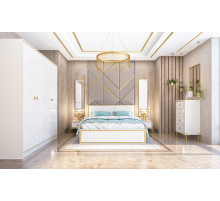 Шкаф четырехстворчатый Люксор МН-042-07 Шкаф четырехстворчатый Люксор МН-042-07