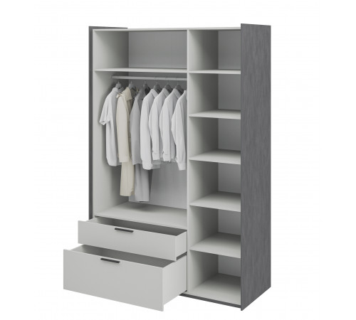 Трехдверный шкаф Модена МН-048-13