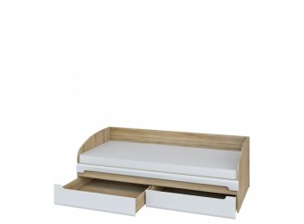 Односпальная кровать с 2-мя ящиками Леонардо МН-026-12