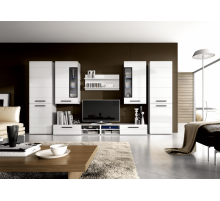 Низкая тумба под телевизор Кёльн-1750 Белый Аляска Низкая тумба под телевизор Кёльн-1750 Белый Аляска