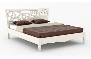 Двуспальная кровать Лиана MUR-114-01 (коса патина)