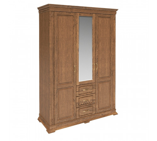 Шкаф «Верди Люкс» П434.10 дуб рустикаль