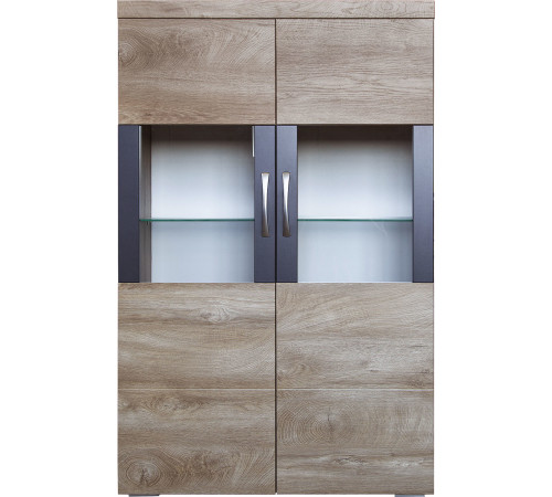 Шкаф-витрина Амаранти П563-04