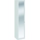Шкаф для белья с зеркальной дверью «Ривьера» (Белый) СМ 241.21.001