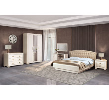 Спальня Афины кремовый белый Спальня Афины кремовый белый