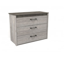Комод малый NEW, Денвер Риббек серый