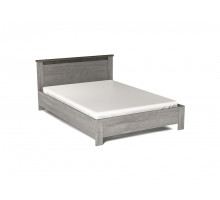 Кровать 1400х2000, Денвер Риббек серый