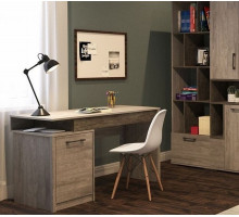 Стол письменный, Денвер Риббек серый