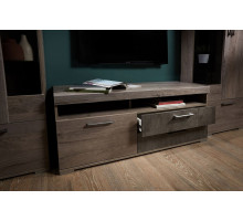 Тумба Д-4 под ТВ, Денвер  Риббек серый